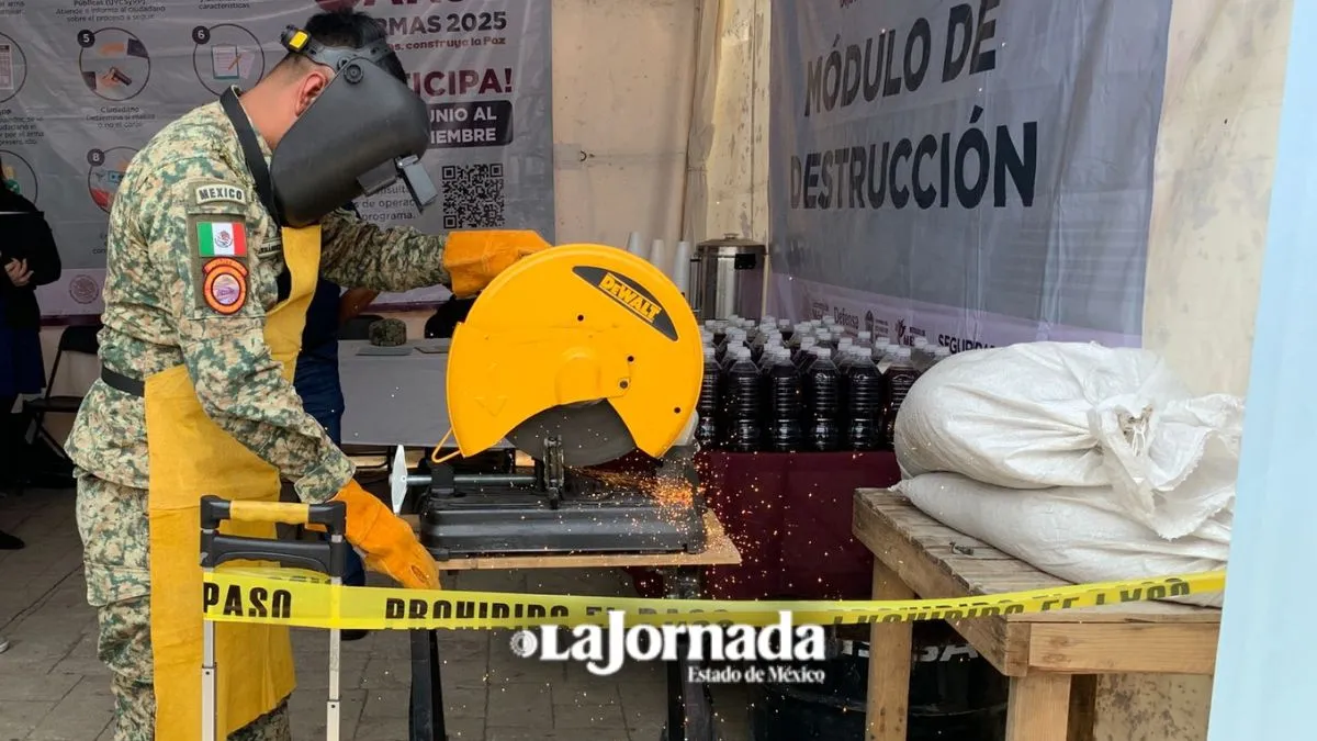 Ecatepec arranca con el canje de armas