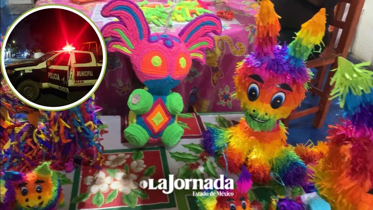 Feria de la Piñata Acolman estará vigilada por policiales de 10 municipios