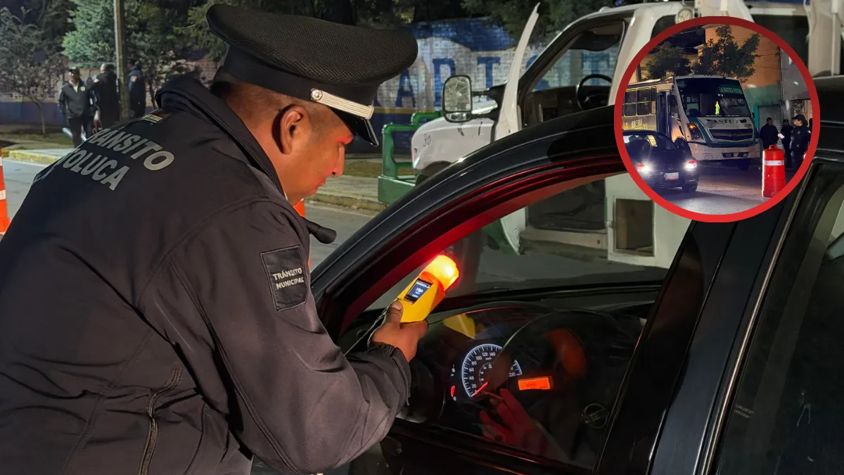 Operativo Conduce sin Alcohol en Toluca remite a 55 conductores: Ricardo Moreno