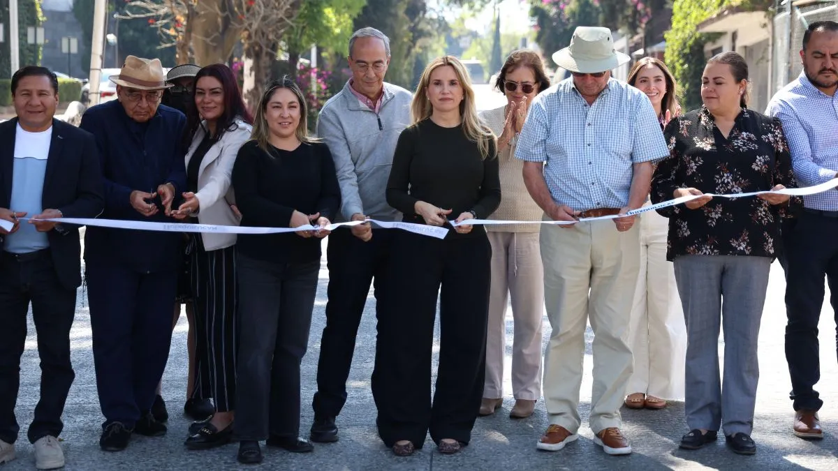 Huixquilucan reduce tránsito vehicular en Lomas Anáhuac con repavimentación de avenida