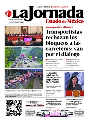 Jornada Edomex | 27 de octubre de 2026