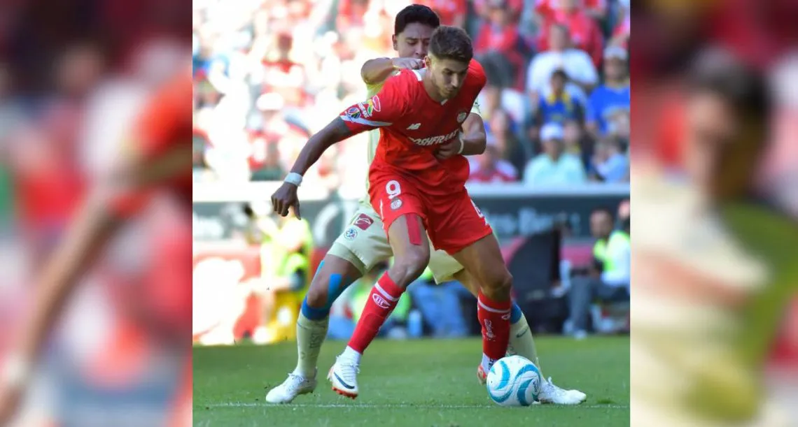 Marcador del clásico Toluca vs América, queda en un empate