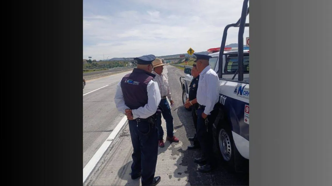 Nopaltepec: Ejidatarios bloquean Arco Norte por falta de pago