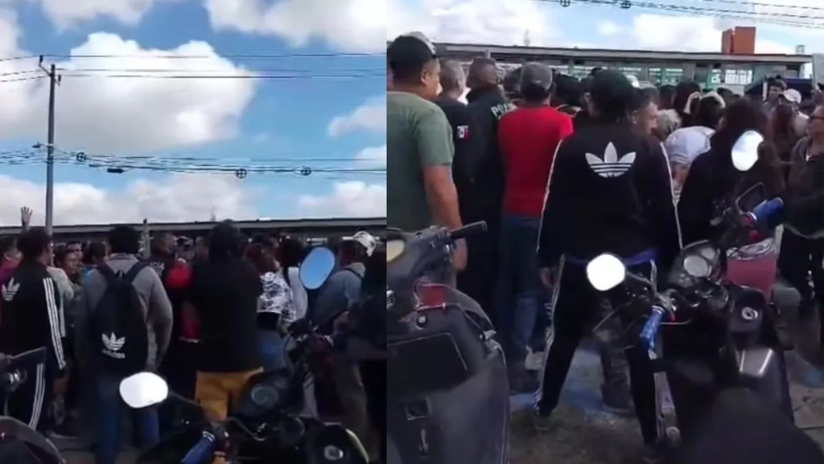 Vecinos detienen a sujeto por fotografiar niños en primaria de Cuautitlán Izcalli