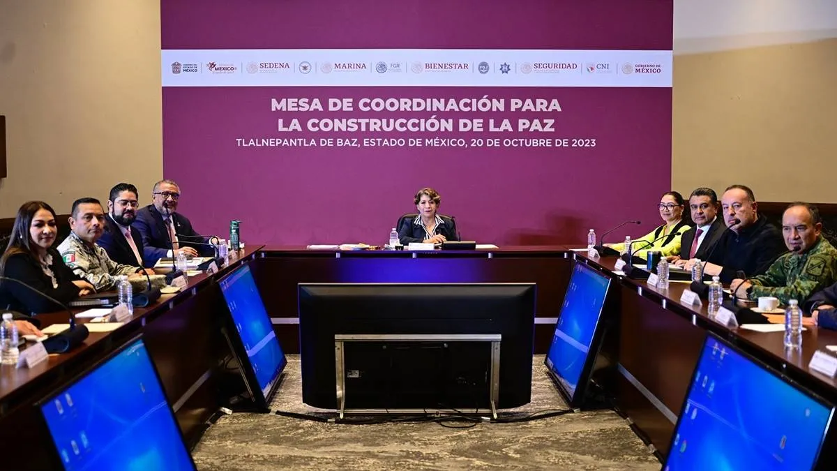 Delfina Gómez: Mejora percepción de seguridad en el Edomex
