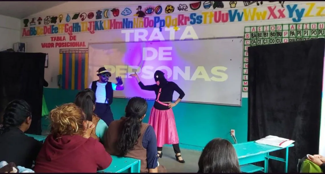 Teatro mexiquense para abordar el tema de Trata de Personas
