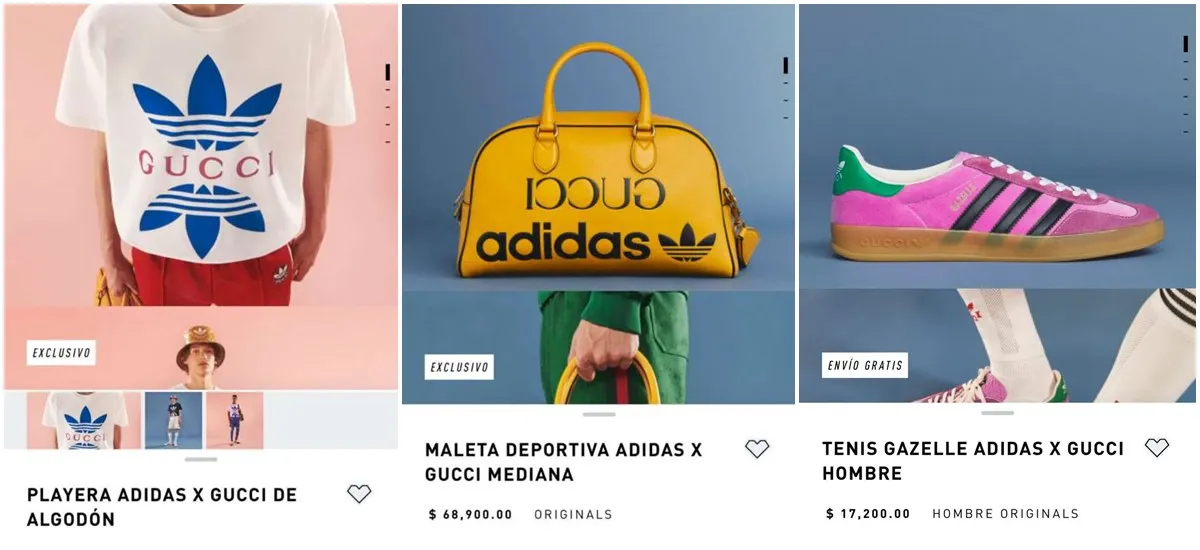 La nueva colección de Gucci para Adidas: Playeras por 15 mil pesos