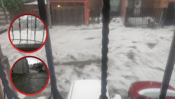 Tormenta con granizo paraliza municipios del Valle de México