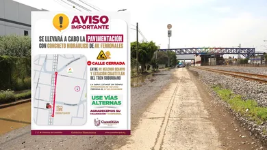 La obra tendrá una duración aproximada de 102 días y está prevista para concluir el 7 de diciembre de 2026.