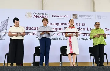 Claudia Sheinbaum y Delfina Gómez construirán universidades en la Zona Oriente del Edomex