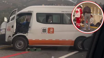 Accidente en la Naucalpan-Toluca deja 10 lesionados