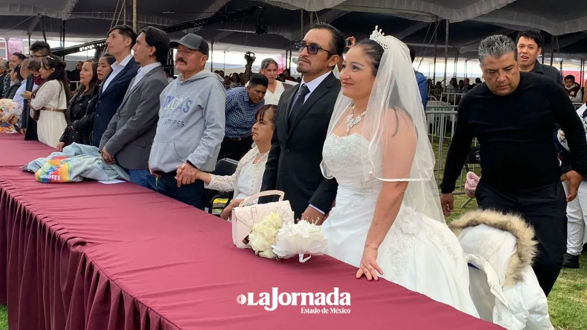 Habrá bodas comunitarias este 14 de febrero en Toluca