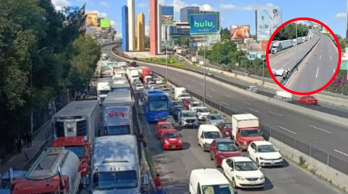 ¡Atención! Cerrarán carriles centrales en Naucalpan