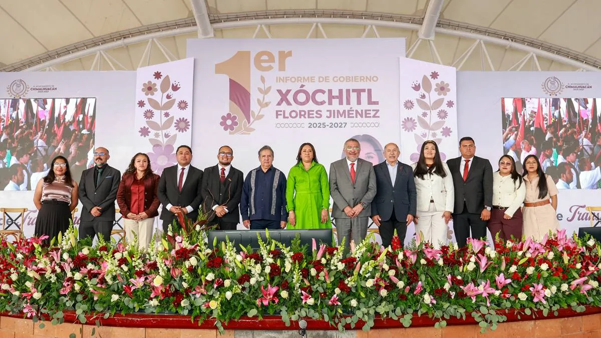 En primer informe de alcaldesa de Chimalhuacán subraya reducción de deuda histórica