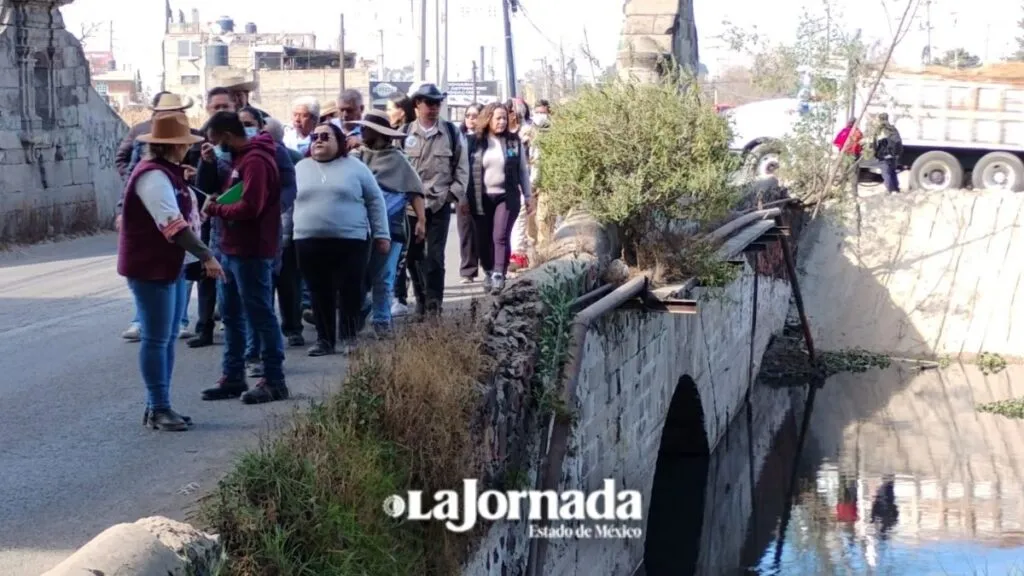 Recorren río Lerma para afinar estrategias de saneamiento y recuperación