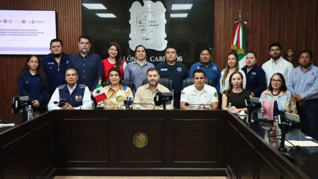 Se refuerzan acciones en Sesión del Consejo Municipal de Protección Civil de Badiraguato ante la temporada de lluvias y ciclones tropicales 2026