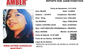 Alerta Amber: Se busca a Kiria Astrid González Martínez, desapareció en Ecatepec
