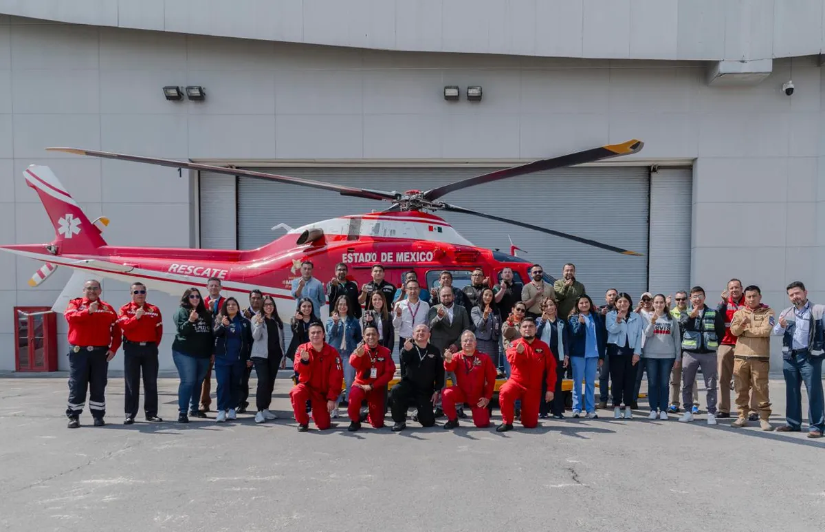 Grupo Relámpagos capacita a médicos para traslado aéreo de órganos