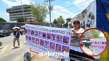 Colectivo Haz Valer Mi Libertad cumple 90 días de plantón