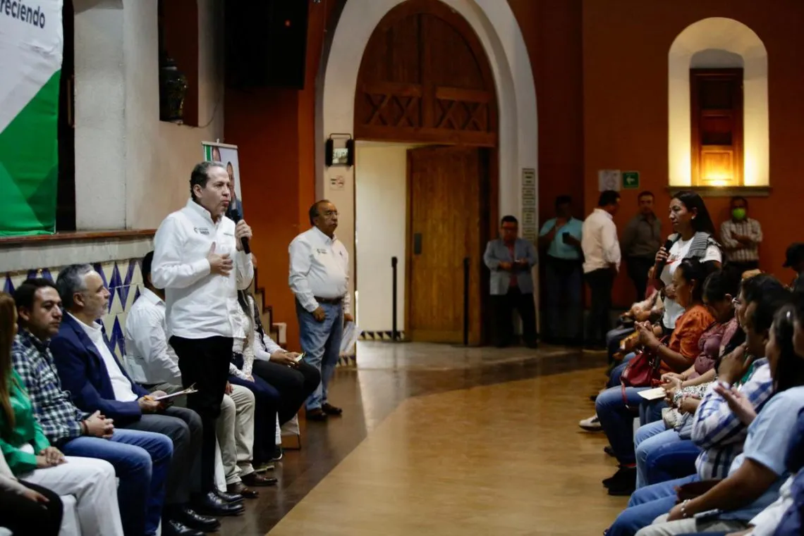 Tlalnepantla: Toman protesta a comités de Mujeres en Defensa del Voto para Claudia Sheinbaum