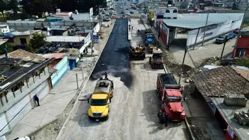 Inicia etapa final de Boulevard Colibrí en Almoloya de Juárez