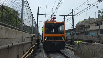 Continuan trabajos para reestablecer servicio en las estaciones Los Reyes y La Paz.