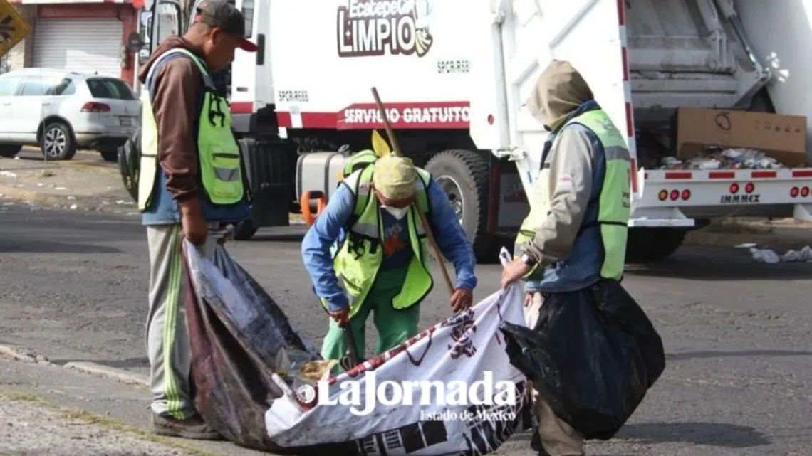 Ecatepec: Peregrinos generan más de 250 toneladas de basura