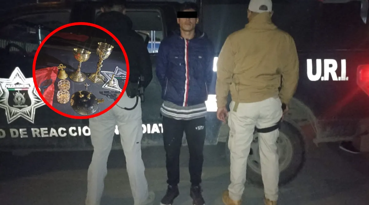 Ladrón acechaba iglesias en Teotihuacán