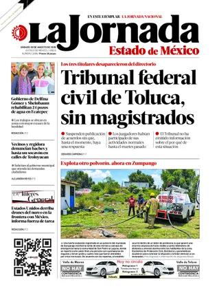 La Jornada Edomex | 29 de agosto de 2026