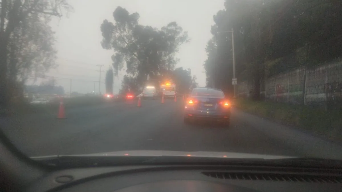 Accidente en la Toluca-Tenango provoca cierre de carril