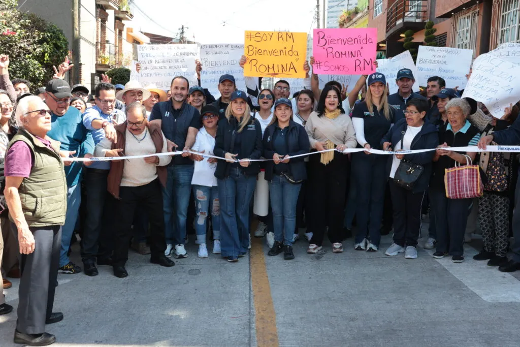 Huixquilucan rehabilita vialidad en San Fernando para mejorar el tránsito