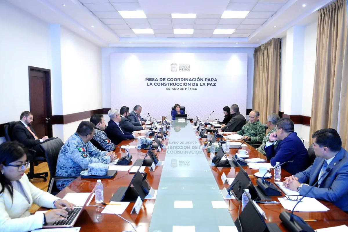 En Mesa de Coordinación para la Construcción de la Paz reportan disminución de delitos