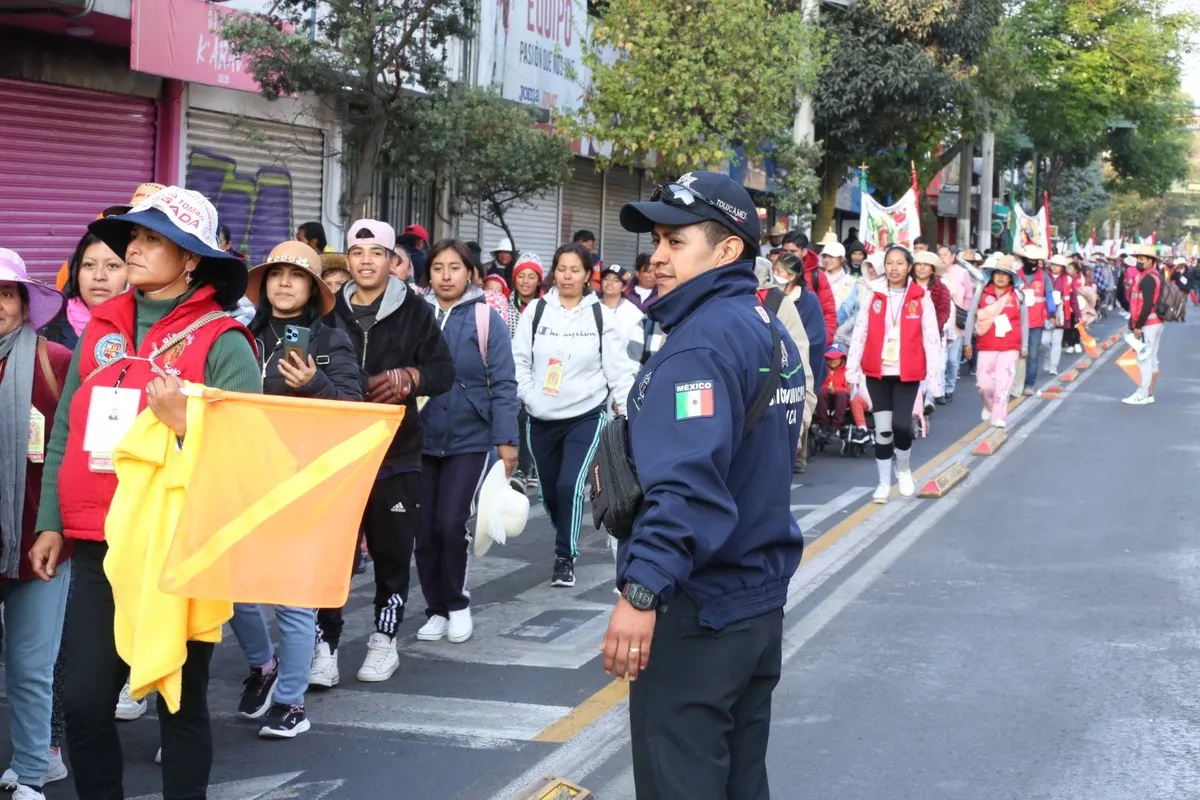 Se estima la llegada de más de 20 mil peregrinos provenientes de distintos puntos del Valle de Toluca.