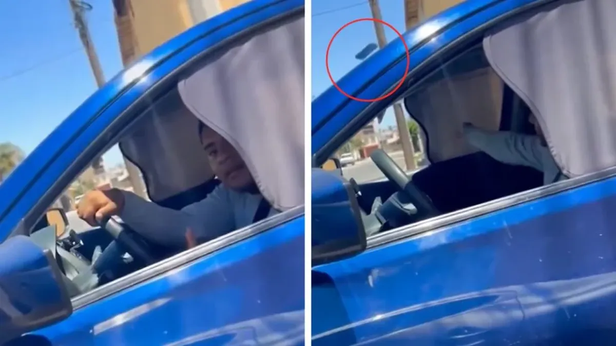 Video: Mujer encuentra su celular gracias a GPS; taxista enojado se lo avienta por la ventana