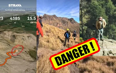 Alpinistas son perseguidos por hombres armados en el Iztaccíhuatl; advierten sobre posible modus operandi y piden extremar precauciones.