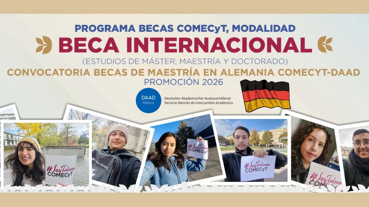 Estudia en Alemania con esta beca de 264 mil pesos que otorga el Edomex. Aquí los requisitos