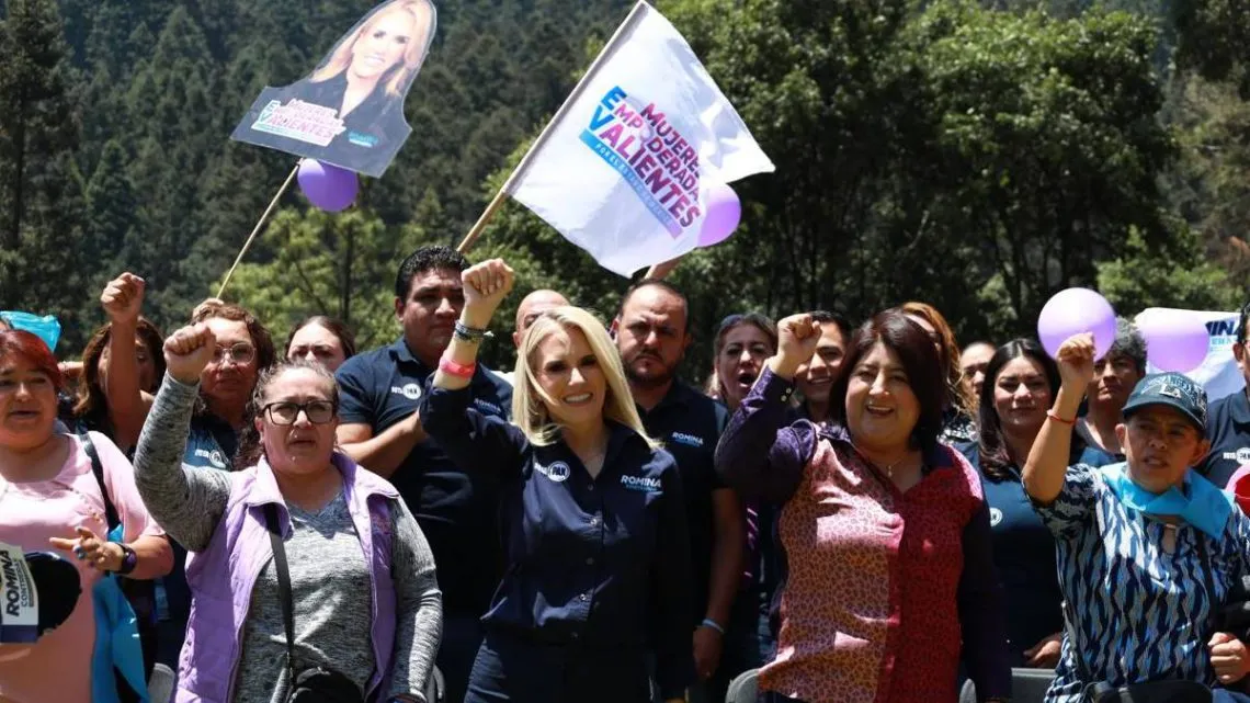 Huixquilucan: Romina Contreras ofrece apoyo a las mujeres