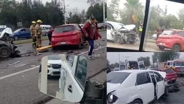 Aparatoso choque deja cinco lesionados y afecta servicio del Mexibús en Tecámac [VIDEO]