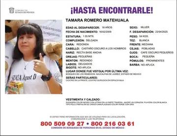 Localizan con vida a Tamara Romero estudiante del CCH Naucalpan