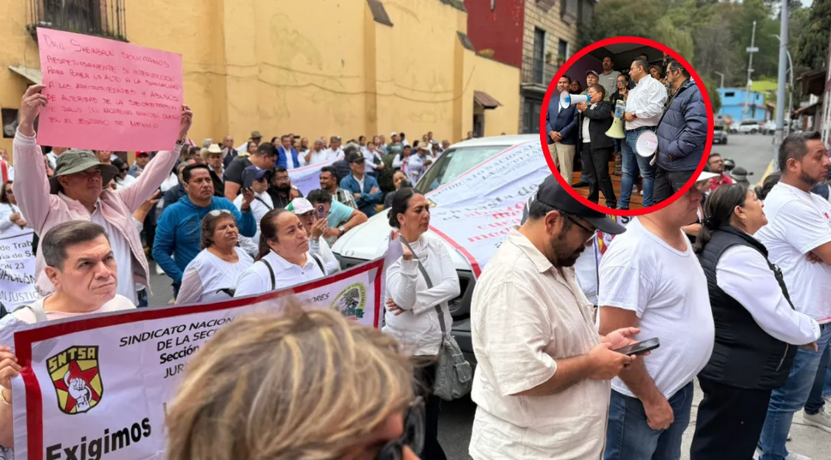 Trabajadores de salud protestan por reducción de bonos