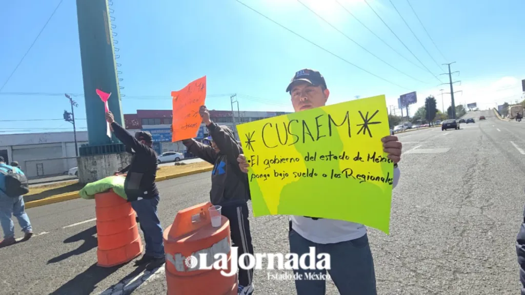 CUSAEM mantiene movilizaciones por salarios y constitución como Policía                                  Auxiliar o Bancaria