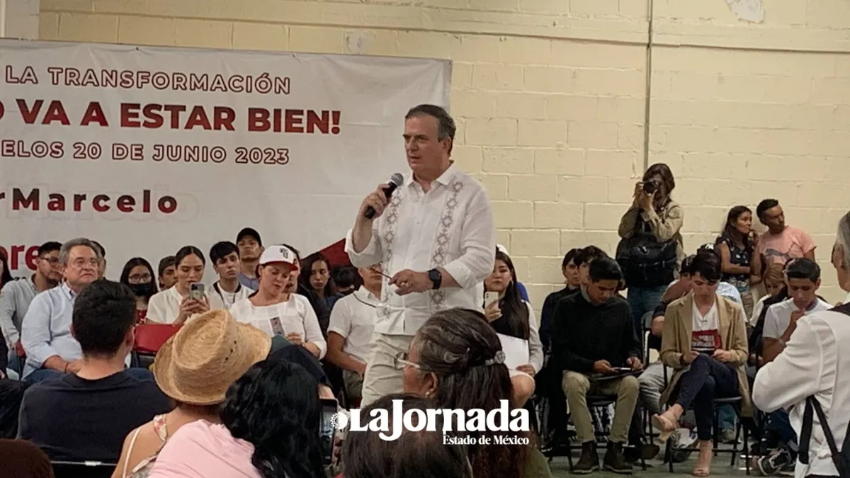 Ofrece Ebrard “Acuaférico” para Ecatepec y el oriente del Edomex