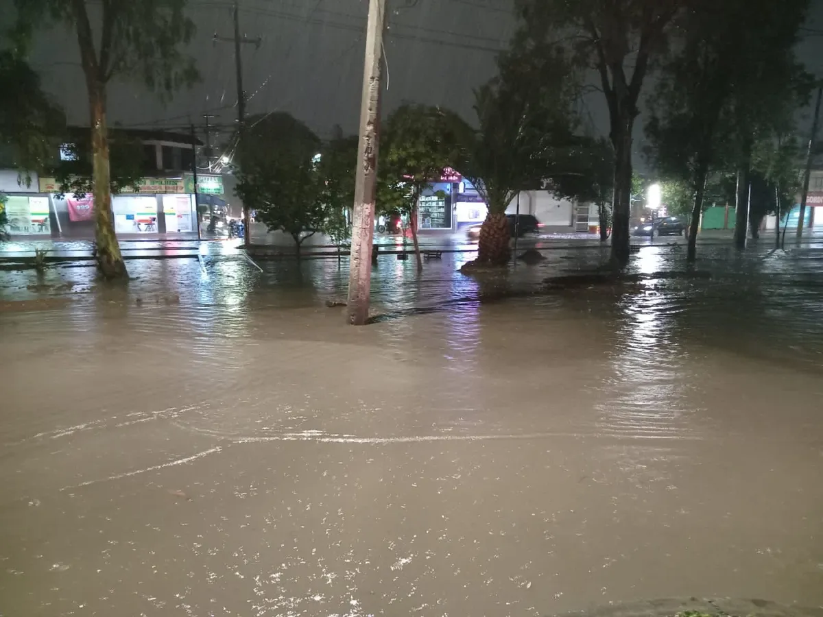 Reportan afectaciones por lluvia en Coacalco y Tecámac
