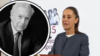 Sheinbaum expresó condolencias por el fallecimiento de Vargas Llosa