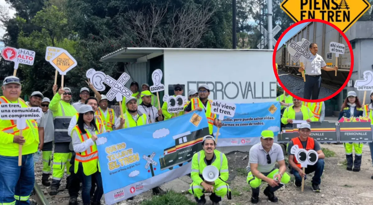 Imprudencia, la principal causa de unos 700 accidentes con el tren en 2024