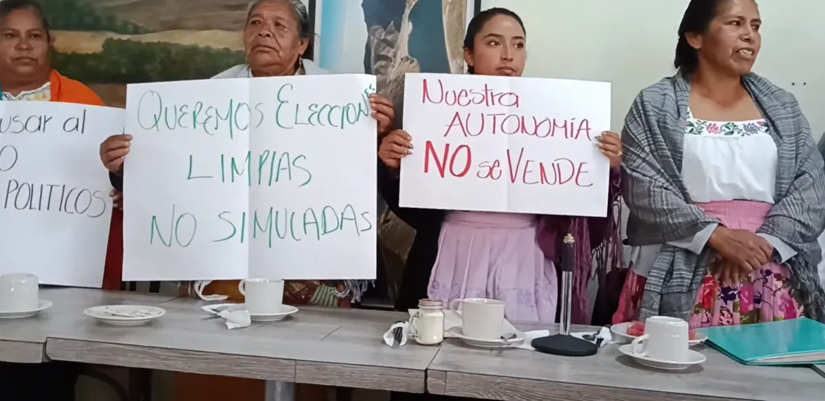 Acusan manipulación en elección indígena de Toluca