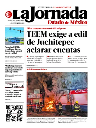 Jornada Edomex | 25 de octubre de 2026