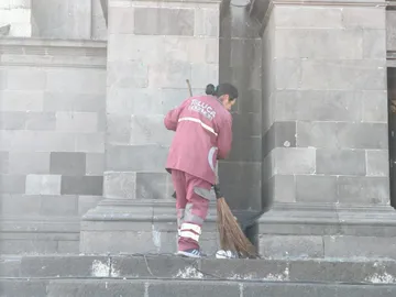 La Jornada de limpieza contempla la fuerza de 50 trabajadoras y trabajadores.