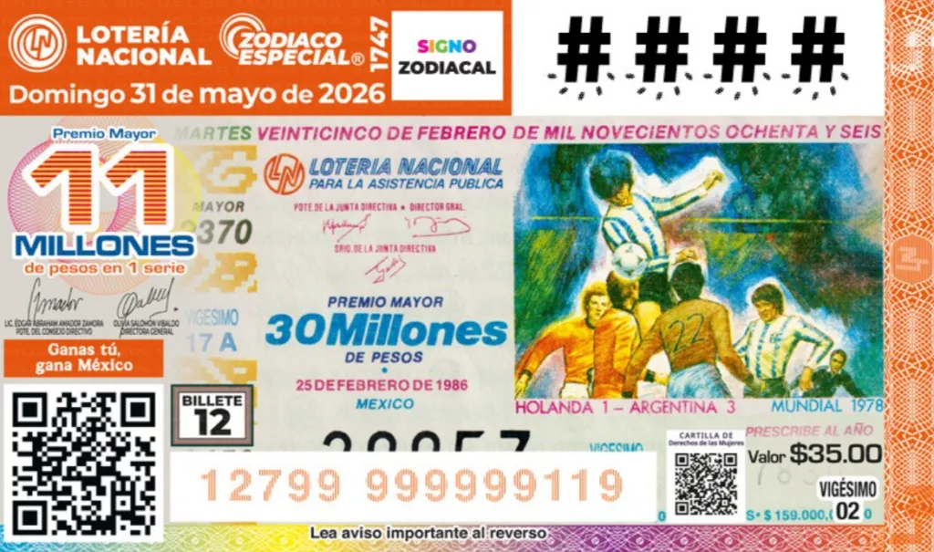 México 1970 y Argentina 1978 protagonizan los cachitos 11 y 12 del Álbum Retro, disponibles ya para el Zodiaco Especial del 31 de mayo