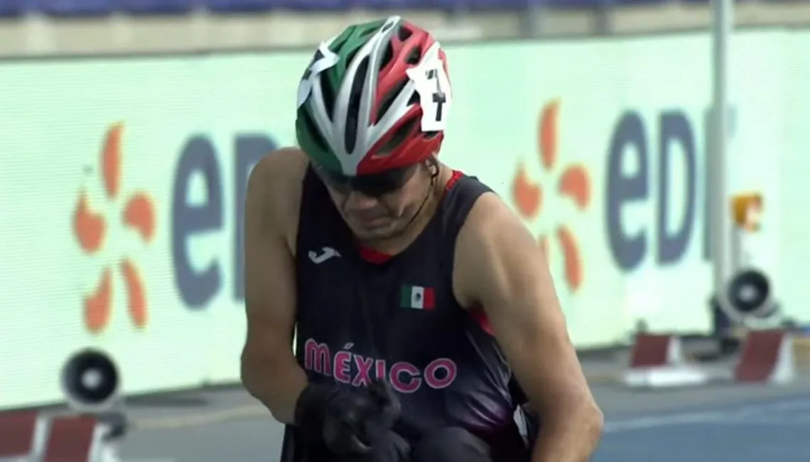 Mexiquense Edgar Cesáreo gana plaza en Juegos Paralímpicos de París 2024